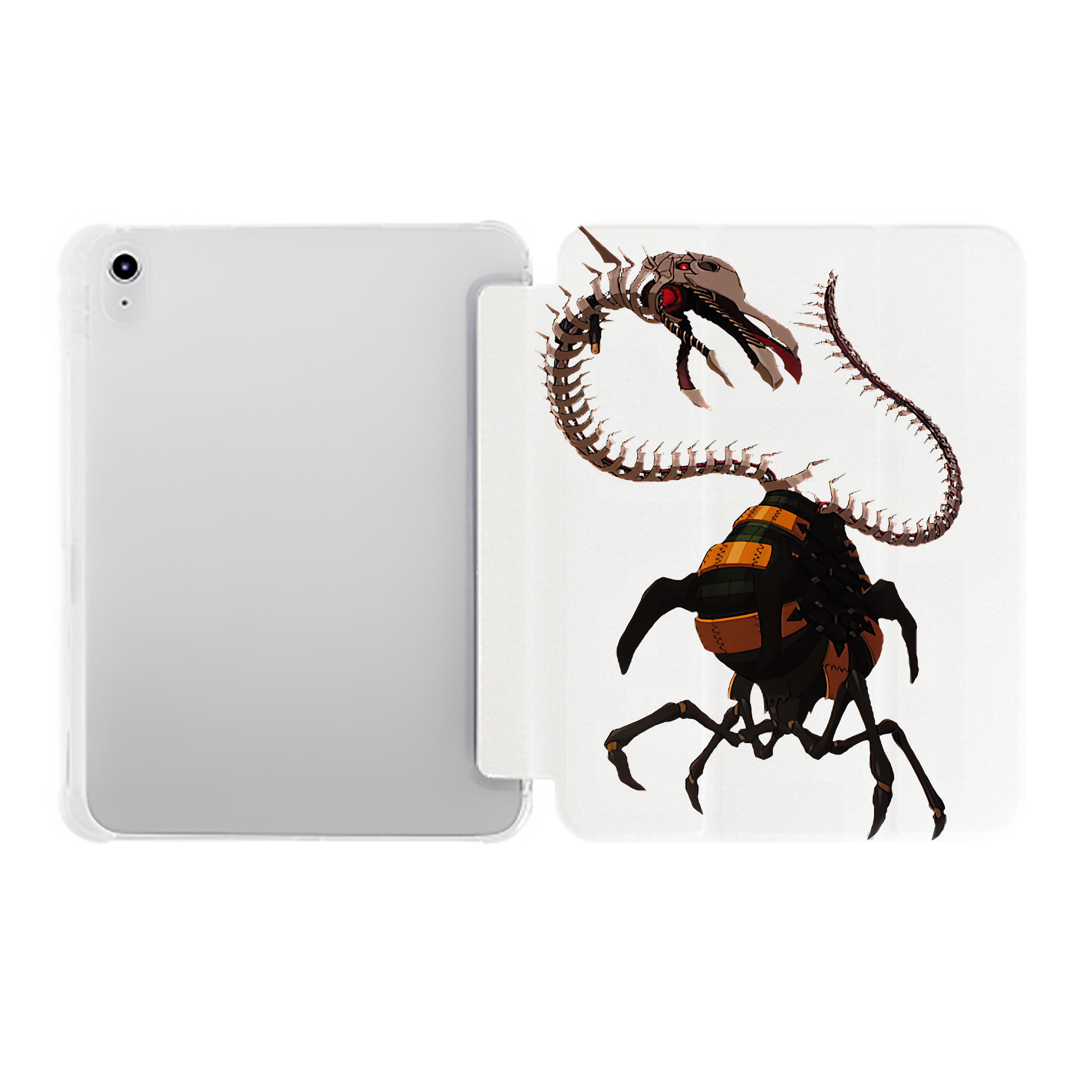 （画像用） EVA 新世紀エヴァンゲリオン IPad ケース ペン収納付き 三つ折りスタンド PUレザー×シリコン 対応機種9.5/10.5/10.9インチ